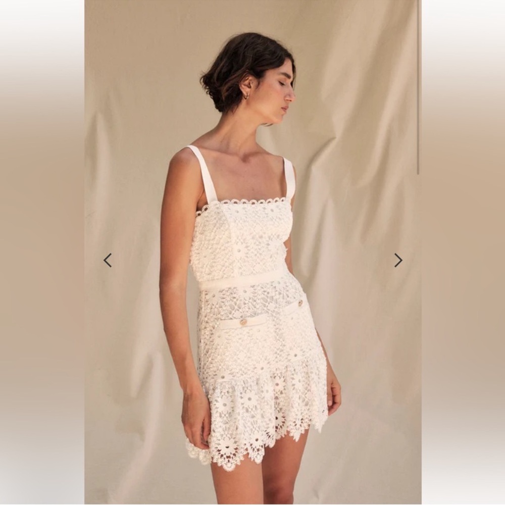 NWT Saylor Verena Lace Mini Dress Sz Medium